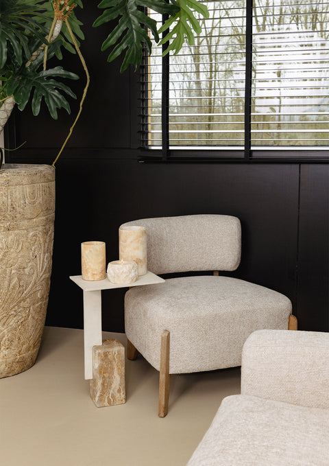 Vale fauteuil Legacy 15 Duif rubberhout