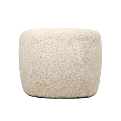 Aphrodite fauteuil klein bont beige