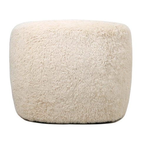 Aphrodite fauteuil klein bont beige