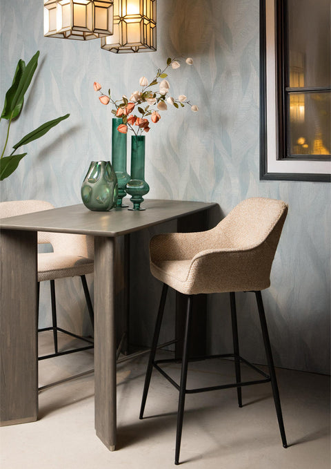 Fal lage barkruk Opulence 05 beige