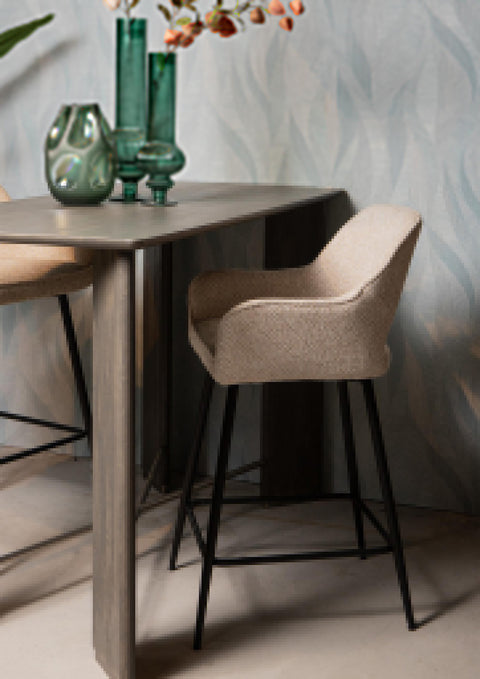 Fal lage barkruk Opulence 05 beige