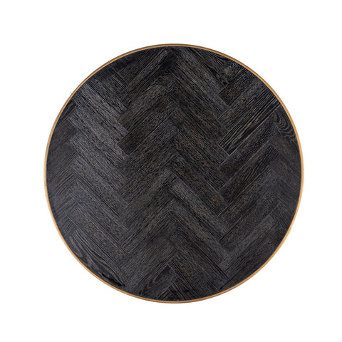 Salontafel Blackbone Brass zwart rustiek (set van 2)