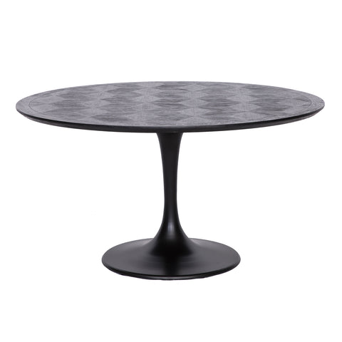 Eettafel Blax zwart Ø140