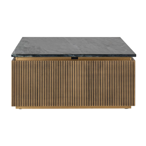 Salontafel Ironville goud 90x90