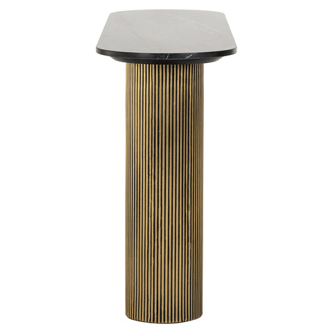 Consoletafel Dayton zwart/goud