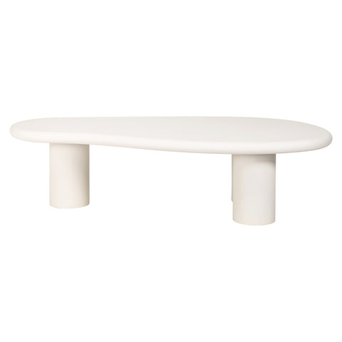 Salontafel Bloomstone wit 160x80