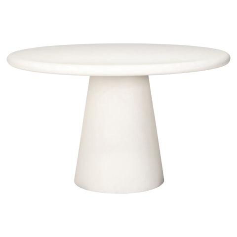 Eettafel Bloomstone wit 130Ø