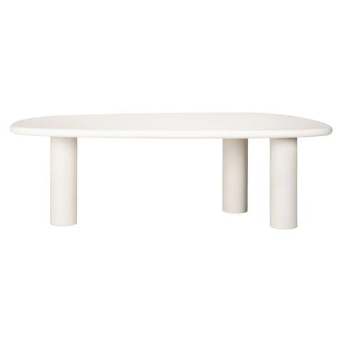 Eettafel Bloomstone wit 235
