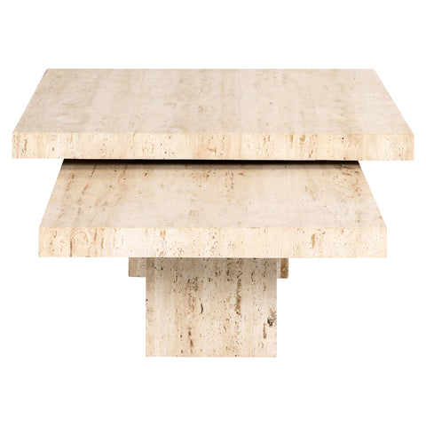Salontafel La Cantera beige (set van 2)