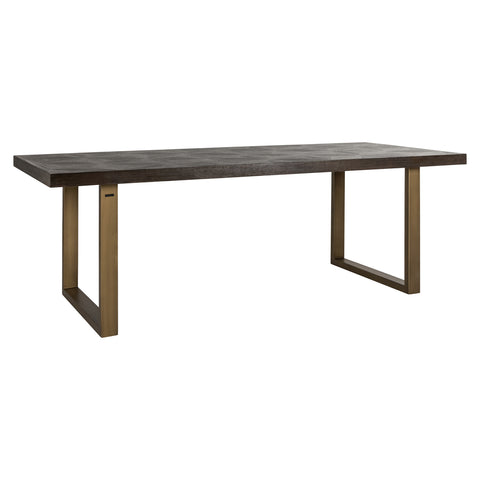Eettafel Luxor bruine diamant 230
