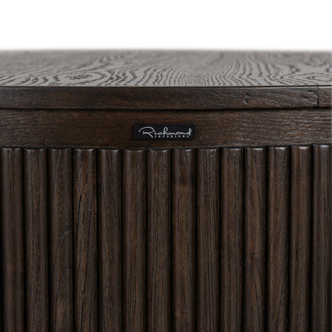 Salontafel Luxor bruin Ø95