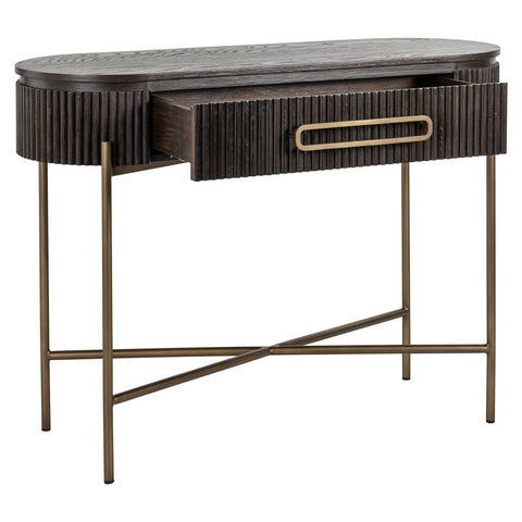 Consoletafel Luxor bruin