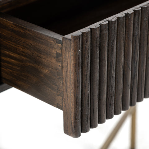 Consoletafel Luxor bruin