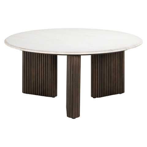 Salontafel Mayfield bruin 90Ø