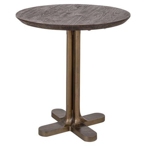 Bistrotafel Revelin donkerbruin 75Ø