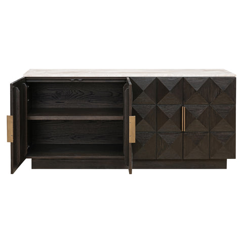 Dressoir Claremont bruin