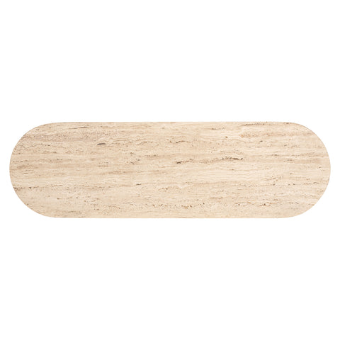 Consoletafel Hampton donkerbruin