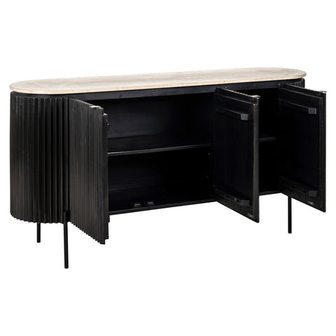 Dressoir Hampton donkerbruin