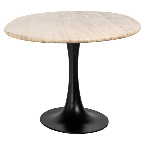 Eettafel Hampton zwart ovaal 230
