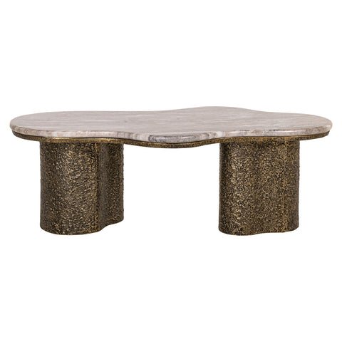 Salontafel Abandos antiek messing
