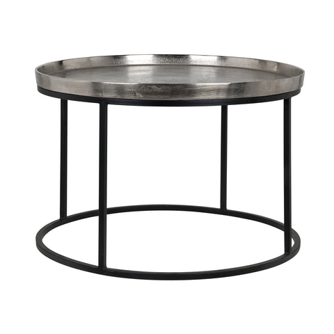 Salontafel Lyam zilver 70Ø