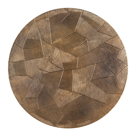 Salontafel Tulum geborsteld goud (set van 2)