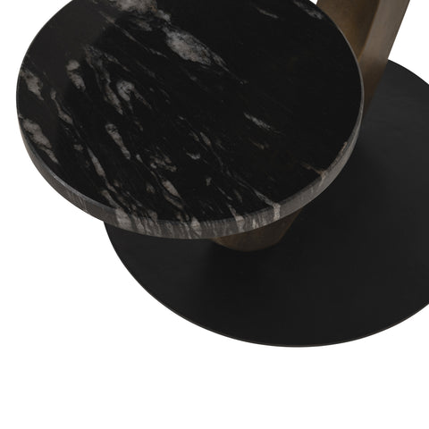 Bijzettafel Tibby zwart