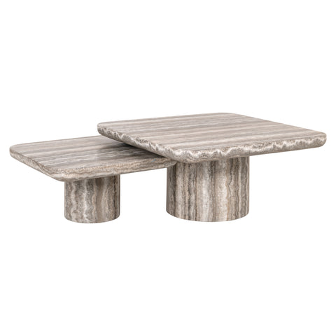Salontafel Dulce grijs (denizly) (Set van 2)