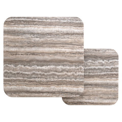 Salontafel Dulce grijs (denizly) (Set van 2)