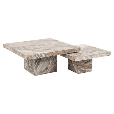 Salontafel Rashford Blush beige (Set van 2)