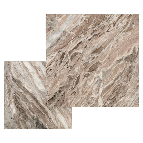 Salontafel Rashford Blush beige (Set van 2)