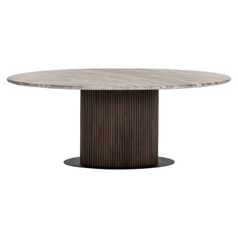 Eettafel Rashford Blush beige ovaal 200
