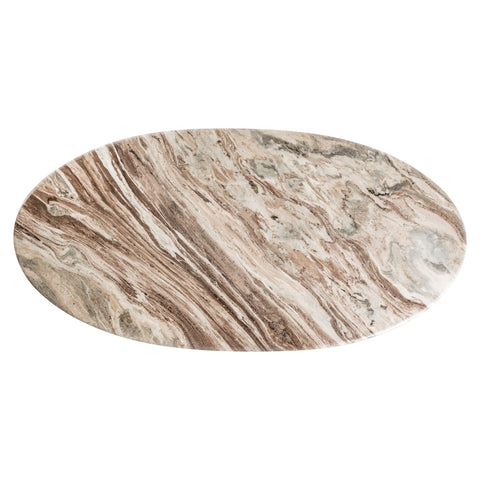 Eettafel Rashford Blush beige ovaal 200