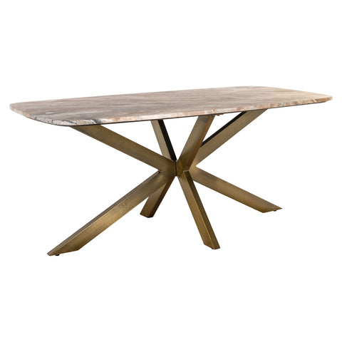 Eettafel Bottega Blush beige Deens ovaal 220