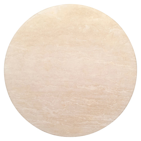Eettafel Alexander Jones beige 130Ø (Renaissance)