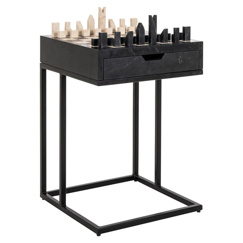 Bijzettafel Davos zwart