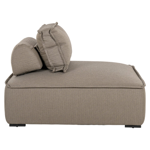 Buiten loungestoel Jondal taupe
