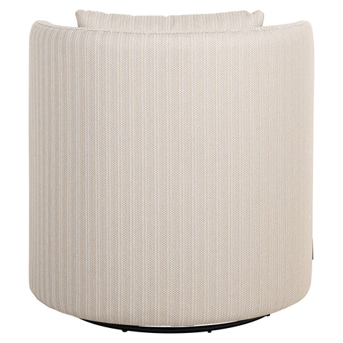 Eetkamerstoel Marlin beige voor buiten, draaibaar