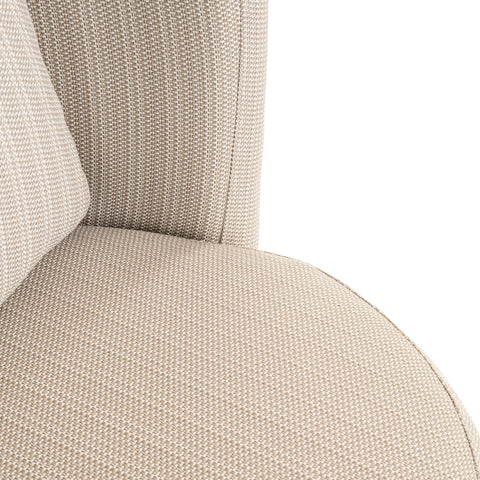 Eetkamerstoel Marlin beige voor buiten, draaibaar