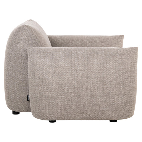 Buitenloungestoel Dawson greige alpine