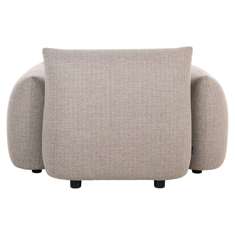 Buitenloungestoel Dawson greige alpine