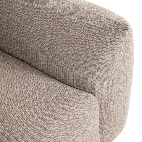 Buitenloungestoel Dawson greige alpine