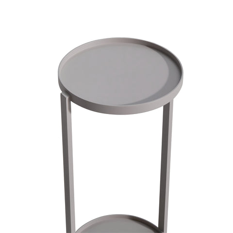 Buiten bijzettafel Reed lichtbeige