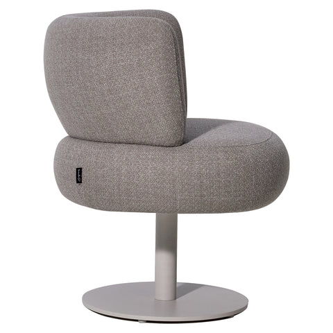 Buiten-eetkamerstoel Mason grijs-beige alpine draaibaar