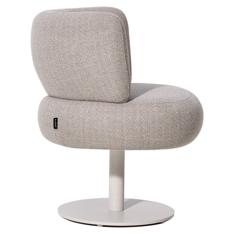 Buiten-eetkamerstoel Mason grijs-beige alpine draaibaar