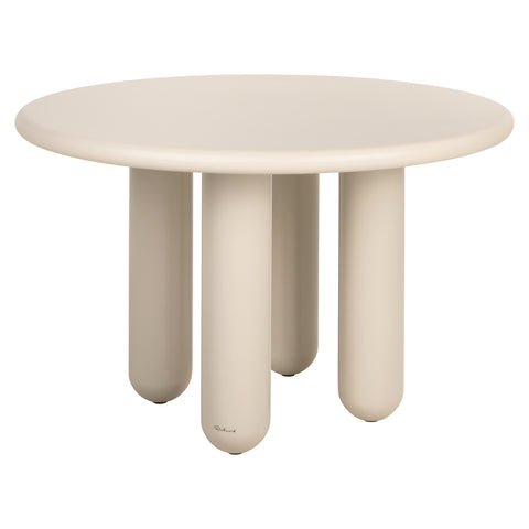 Eettafel Calma beige Ø120 cm