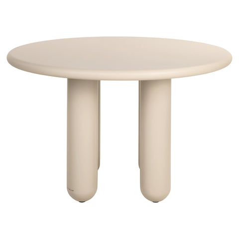Eettafel Calma beige Ø120 cm