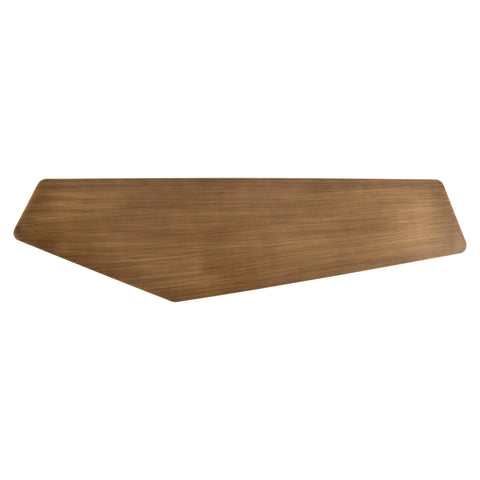 Consoletafel Hexa geborsteld goud