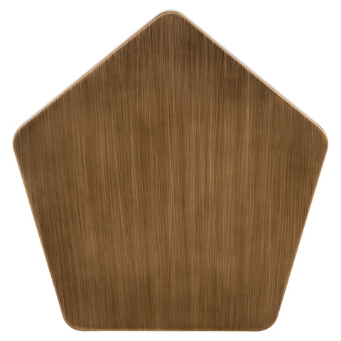 Sofatafel Hexa geborsteld goud