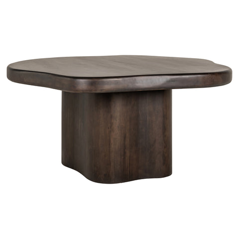 Eettafel Sherman donkerbruin 150